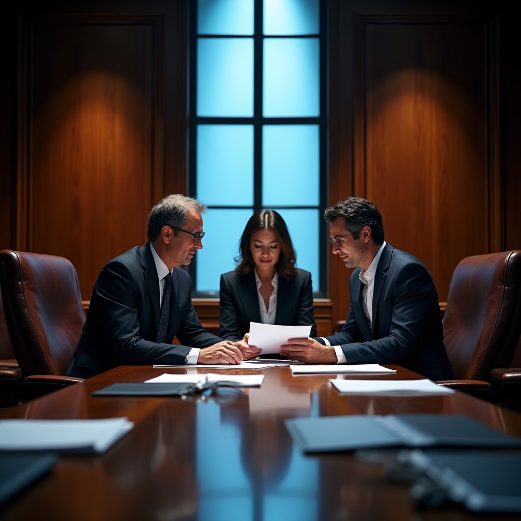 Команда RefundWay на рабочей встрече в офисе